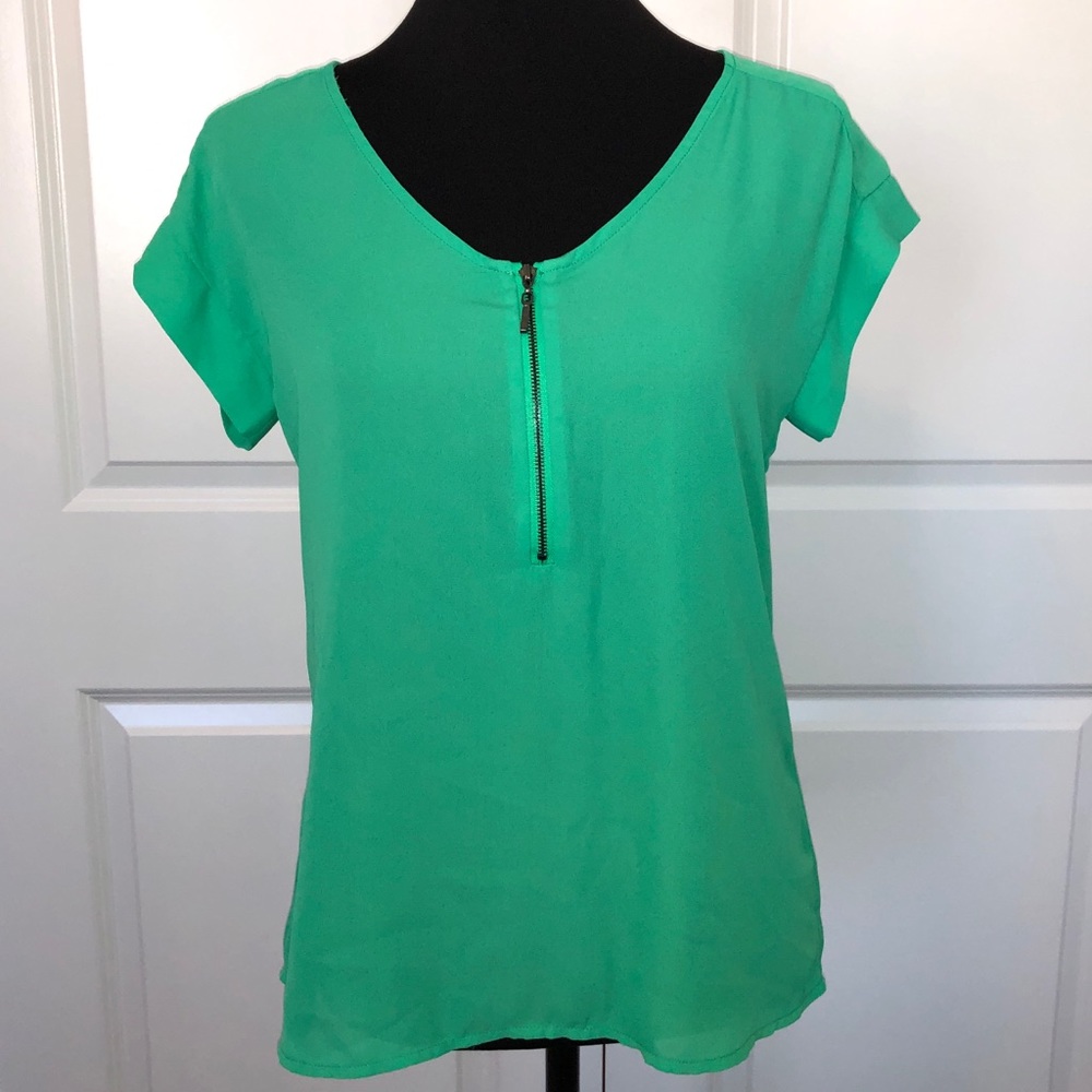 My Michelle Green Top